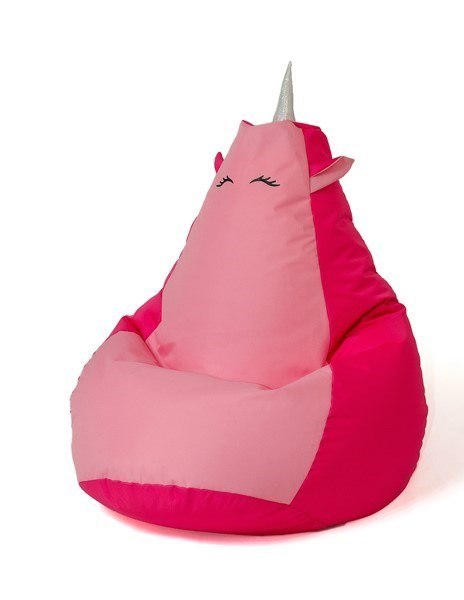 Pufa worek sako JEDNOROŻEC róż- jasny róż XL 130x90 Go Gift Pufa worek sako JEDNOROŻEC róż- jasny róż XL 130x90 Go Gift