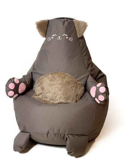 Pufa worek sako KOTEK brązowy XL 130x90 Go Gift Pufa worek sako KOTEK brązowy XL 130x90 Go Gift