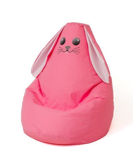 Pufa worek sako KRÓLIK różowy XL 130x90 Go Gift Pufa worek sako KRÓLIK różowy XL 130x90 Go Gift