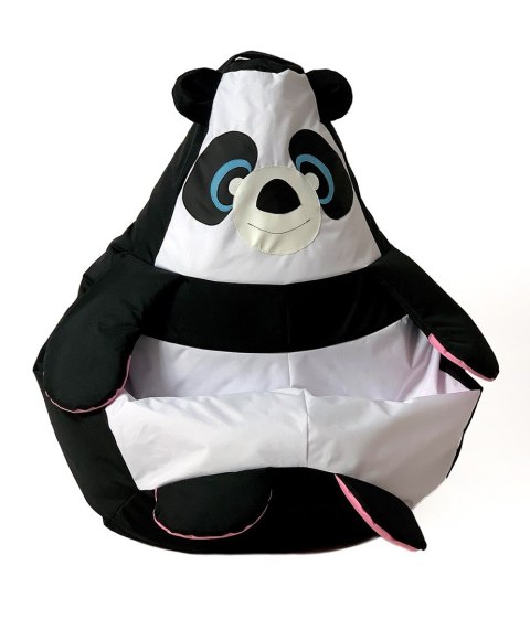 Pufa worek sako PANDA czarny-biały XL 130x90 Go Gift Pufa worek sako PANDA czarny-biały XL 130x90 Go Gift