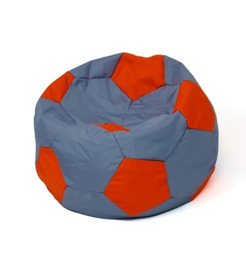 Pufa worek sako PIŁKA szary-czerwony XL 120 Go Gift Pufa worek sako PIŁKA szary-czerwony XL 120 Go Gift