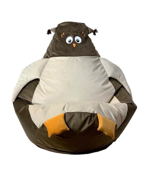 Pufa worek sako SOWA brąz-beż XL 130x90 Go Gift Pufa worek sako SOWA brąz-beż XL 130x90 Go Gift