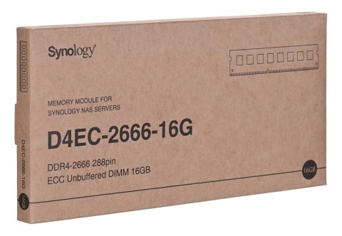 Synology 16GB DDR4 ECC Unbuffered DIMM (SA3400D, SA3200D, UC3400, UC3200, RS4021xs+, RS3621xs+, RS3621RPxs, RS2821RP+, RS2421RP+ Synology Synology 16GB DDR4 ECC Unbuffered DIMM (SA3400D, SA3200D, UC3400, UC3200, RS4021xs+, RS3621xs+, RS3621RPxs, RS2821RP+, RS2421RP+ Synology