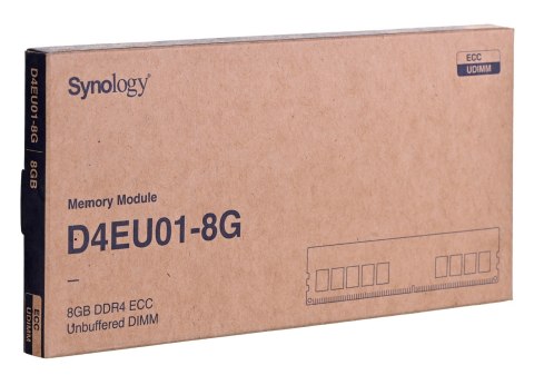 Synology 8GB DDR4 ECC Unbuffered DIMM (FS2500, RS2423RP+, RS2423+) D4EU01-8G Synology Synology 8GB DDR4 ECC Unbuffered DIMM (FS2500, RS2423RP+, RS2423+) D4EU01-8G Synology
