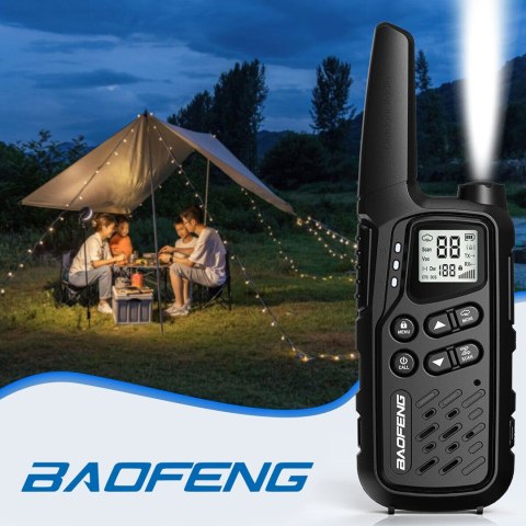 Krótkofalówka Baofeng BF-T25E czarna (WYPRZEDAŻ) BAOFENG Krótkofalówka Baofeng BF-T25E czarna (WYPRZEDAŻ) BAOFENG