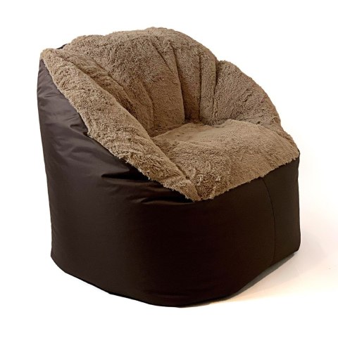 Pufa worek sako FLUFFY cappuccino XXL 140x90 Go Gift Pufa worek sako FLUFFY cappuccino XXL 140x90 Go Gift
