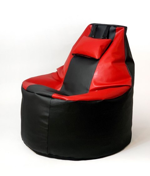 Pufa worek sako PLAYER czarny-czerwony XXL 130x90 Go Gift Pufa worek sako PLAYER czarny-czerwony XXL 130x90 Go Gift