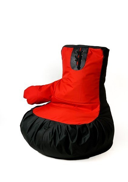 Pufa worek sako RĘKAWICA BOKSERSKA czarny-czerwony XXL 130x90 Go Gift Pufa worek sako RĘKAWICA BOKSERSKA czarny-czerwony XXL 130x90 Go Gift