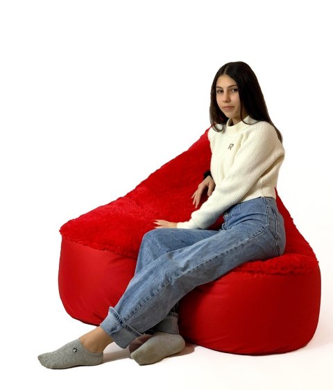 Pufa worek sako SERCE czerwony XXL 140x100 Go Gift Pufa worek sako SERCE czerwony XXL 140x100 Go Gift