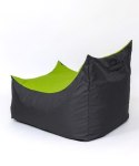 Pufa worek sako TRON czarny-zielony XXL 140x90 Go Gift