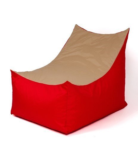 Pufa worek sako TRON czerwony-beżowy XXL 140x90 Go Gift Pufa worek sako TRON czerwony-beżowy XXL 140x90 Go Gift