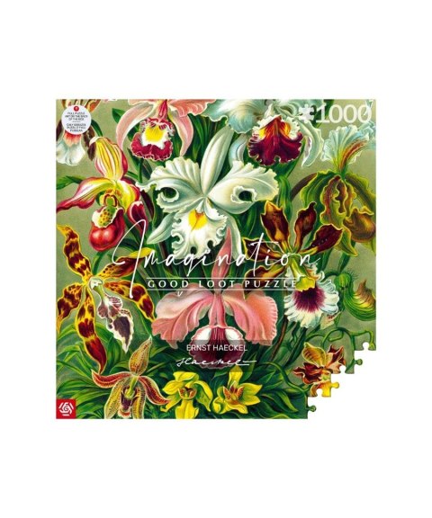 Puzzle Good Loot 1000 Imagination Ernst Haeckel Orchidea / Orchid Cenega Publishing