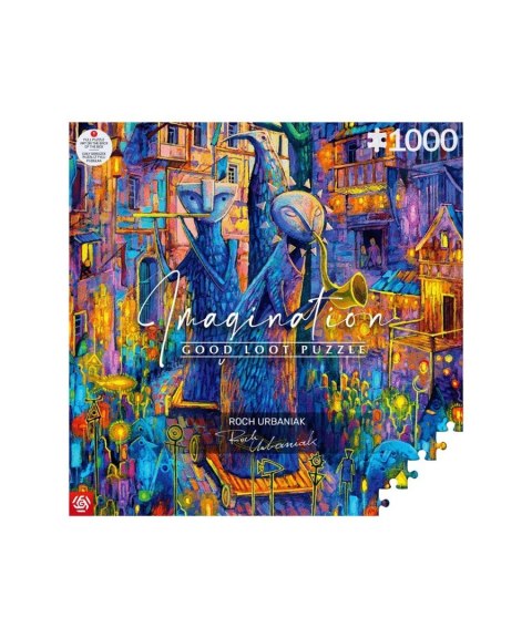 Puzzle Good Loot 1000 Imagination Roch Urbaniak Parade of Giants Cenega Publishing Puzzle Good Loot 1000 Imagination Roch Urbaniak Parade of Giants Cenega Publishing