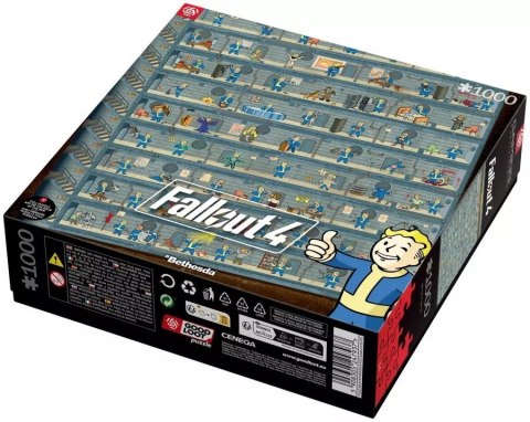 Puzzle Good Loot Gaming Puzzle: Fallout 4 Perk Poster 1000 elementów Cenega Publishing Puzzle Good Loot Gaming Puzzle: Fallout 4 Perk Poster 1000 elementów Cenega Publishing