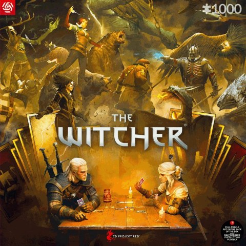 Puzzle Good Loot Gaming Puzzle: The Witcher (Wiedźmin) Playing Gwent 1000 elementów Cenega Publishing Puzzle Good Loot Gaming Puzzle: The Witcher (Wiedźmin) Playing Gwent 1000 elementów Cenega Publishing