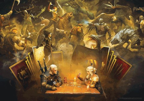 Puzzle Good Loot Gaming Puzzle: The Witcher (Wiedźmin) Playing Gwent 1000 elementów Cenega Publishing Puzzle Good Loot Gaming Puzzle: The Witcher (Wiedźmin) Playing Gwent 1000 elementów Cenega Publishing