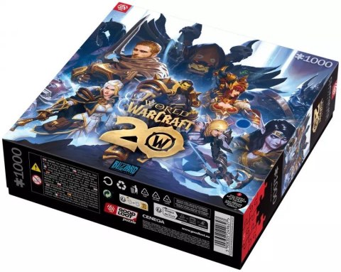 Puzzle Good Loot Gaming Puzzle: World of Warcraft 20th Anniversary 1000 elementów Puzzle Good Loot Gaming Puzzle: World of Warcraft 20th Anniversary 1000 elementów