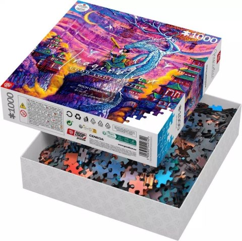 Puzzle Good Loot Imagination Puzzle: Roch Urbaniak Sakura i Ryu 1000 elementów Cenega Publishing Puzzle Good Loot Imagination Puzzle: Roch Urbaniak Sakura i Ryu 1000 elementów Cenega Publishing