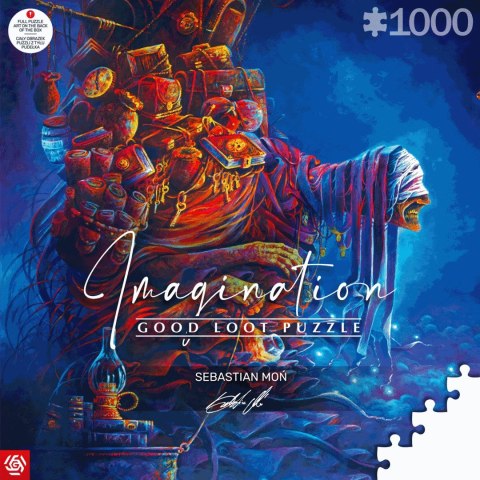 Puzzle Good Loot Imagination Puzzle: Sebastian Moń Ciężar doświadczeń 1000 elementów Cenega Publishing Puzzle Good Loot Imagination Puzzle: Sebastian Moń Ciężar doświadczeń 1000 elementów Cenega Publishing