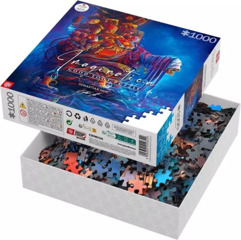Puzzle Good Loot Imagination Puzzle: Sebastian Moń Ciężar doświadczeń 1000 elementów Cenega Publishing Puzzle Good Loot Imagination Puzzle: Sebastian Moń Ciężar doświadczeń 1000 elementów Cenega Publishing