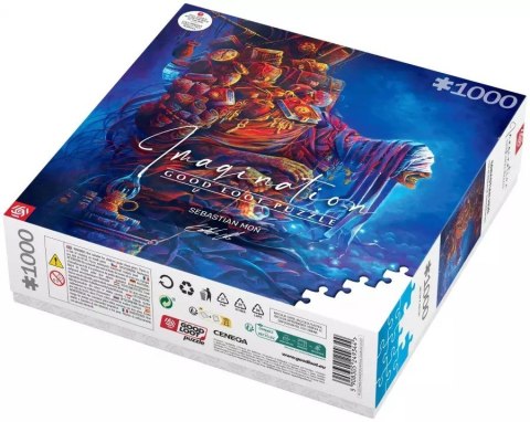 Puzzle Good Loot Imagination Puzzle: Sebastian Moń Ciężar doświadczeń 1000 elementów Cenega Publishing Puzzle Good Loot Imagination Puzzle: Sebastian Moń Ciężar doświadczeń 1000 elementów Cenega Publishing