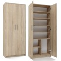 Szafa aktowa OLIV 2D 74x35xH180 sonoma TOP E SHOP