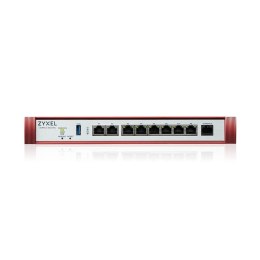 Firewall Zyxel USGFLEX200H 8xWAN/LAN SPI firewall: 6500 Mbps Max. IPsec VPN: 100 ZyXEL