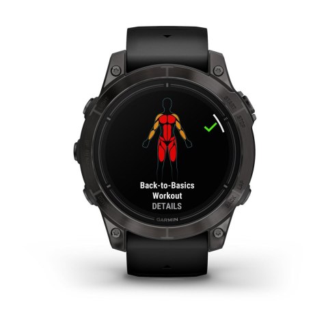 Garmin EPIX PRO g2 47mm Sapphire Carbon Gray DLC Tit. Black Garmin Garmin EPIX PRO g2 47mm Sapphire Carbon Gray DLC Tit. Black Garmin