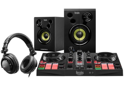 Hercules DJ Learning Kit MK2 - Kompletny zestaw DJ Hercules
