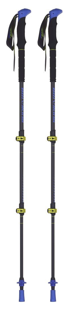 Kije Viking Carbo Lite Trekking czarno/limonkowe Viking