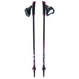 Kije Viking Uppsala Nordic Walking czarno/fioletowe Viking