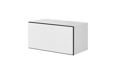 Regał ROCO RO3 75/37/39 biały/ czarny/ biały Cama MEBLE Regał ROCO RO3 75/37/39 biały/ czarny/ biały Cama MEBLE