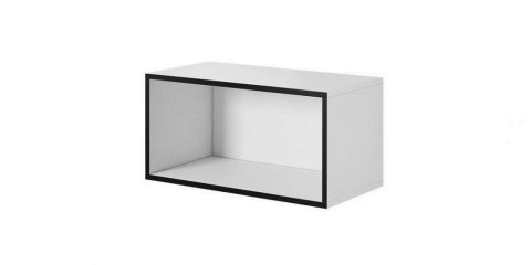 Regał ROCO RO4 75/37/37 biały/ czarny Cama MEBLE Regał ROCO RO4 75/37/37 biały/ czarny Cama MEBLE