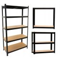 Regał metalowy magazynowy P9030 MDF 175KG TOP E SHOP
