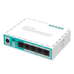 Router Mikrotik hEX lite (RB750r2) Total Ethernet  Ports:5; Architecture:MIPSBE; CPU core:1 MikroTik
