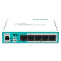 Router Mikrotik hEX lite (RB750r2) Total Ethernet  Ports:5; Architecture:MIPSBE; CPU core:1 MikroTik