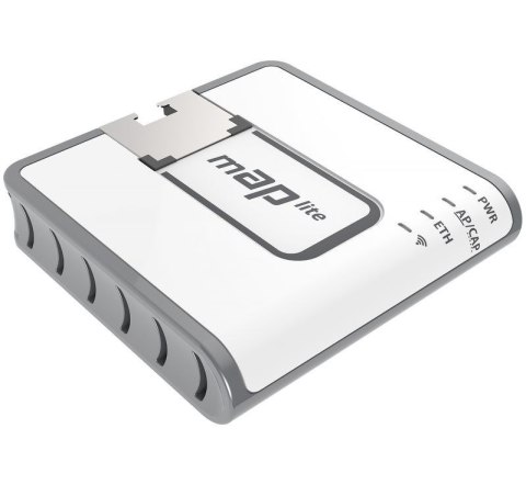 Router WiFi 4 Mikrotik mAP lite (RBmAPL-2nD) 2,4GHz(2x2) 1p MikroTik Router WiFi 4 Mikrotik mAP lite (RBmAPL-2nD) 2,4GHz(2x2) 1p MikroTik