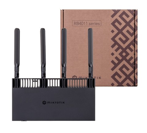 Router WiFi 5 Mikrotik RB4011iGS+5HacQ2HnD-IN 2,4GHz(2x2)/5GHz(4x4) 11p MikroTik Router WiFi 5 Mikrotik RB4011iGS+5HacQ2HnD-IN 2,4GHz(2x2)/5GHz(4x4) 11p MikroTik