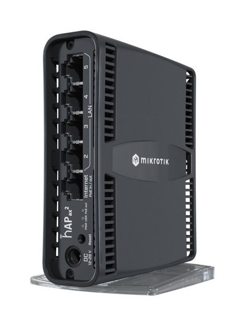 Router WiFi 6 Mikrotik hAP ax2 (C52iG-5HaxD2HaxD-TC) 2,4GHz(2x2)/5GHz(2x2) 5p MikroTik Router WiFi 6 Mikrotik hAP ax2 (C52iG-5HaxD2HaxD-TC) 2,4GHz(2x2)/5GHz(2x2) 5p MikroTik