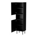 Witryna JUTA 50x39,5x190 czarny + linol calabria Cama MEBLE