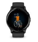 Zegarek Garmin Venu 3 45mm Czarny Garmin