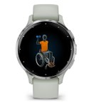 Zegarek Garmin Venu 3S 41mm Srebrny Garmin