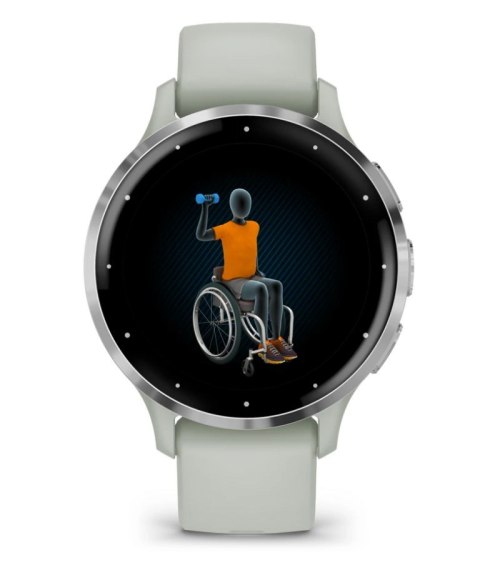 Zegarek Garmin Venu 3S 41mm Srebrny Garmin Zegarek Garmin Venu 3S 41mm Srebrny Garmin