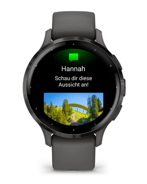 Zegarek Garmin Venu 3S Pebble Grey Garmin Zegarek Garmin Venu 3S Pebble Grey Garmin
