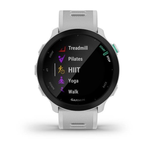 Zegarek sportowy Garmin Forerunner 55 Biały Garmin Zegarek sportowy Garmin Forerunner 55 Biały Garmin