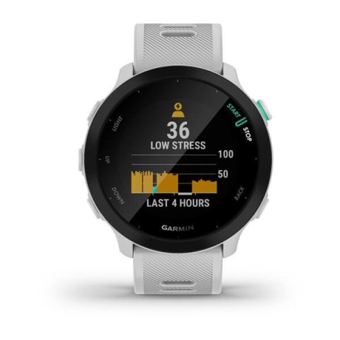 Zegarek sportowy Garmin Forerunner 55 Biały Garmin Zegarek sportowy Garmin Forerunner 55 Biały Garmin