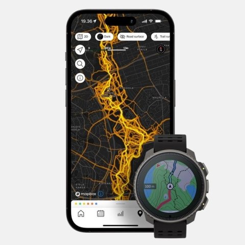 Zegarek sportowy SUUNTO VERTICAL SOLAR ALL BLACK Suunto Zegarek sportowy SUUNTO VERTICAL SOLAR ALL BLACK Suunto