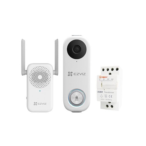 Zestaw dzwonek WiFi + gong EZVIZ CS-DB1C Kit Ezviz Zestaw dzwonek WiFi + gong EZVIZ CS-DB1C Kit Ezviz