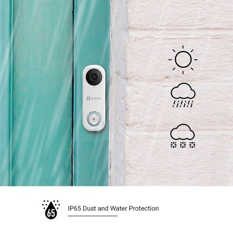 Zestaw dzwonek WiFi + gong EZVIZ CS-DB1C Kit Ezviz Zestaw dzwonek WiFi + gong EZVIZ CS-DB1C Kit Ezviz