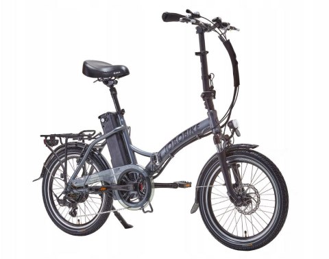 JOBOBIKE Sam - Składany Rower Elektryczny Miejski Dla Seniora 250W Szary Jobobike JOBOBIKE Sam - Składany Rower Elektryczny Miejski Dla Seniora 250W Szary Jobobike